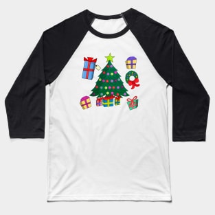 Christmas Holiday Night Gifts Baseball T-Shirt